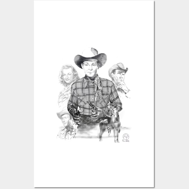 The Roy Rogers Show Wall Art by GunnerStudios